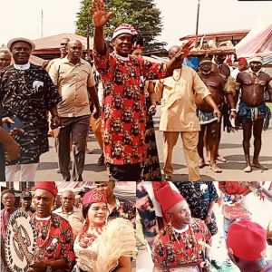 Aba Central Lawmaker Hon. Ucheonye Stephen Akachukwu Bags “Ugo Jere Mba 1” Chieftaincy Title